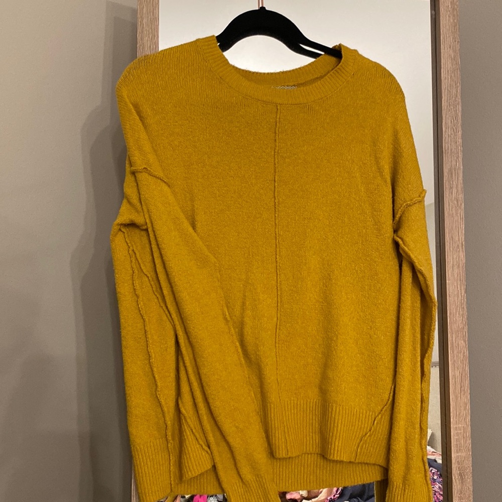 Mustard soft sweater